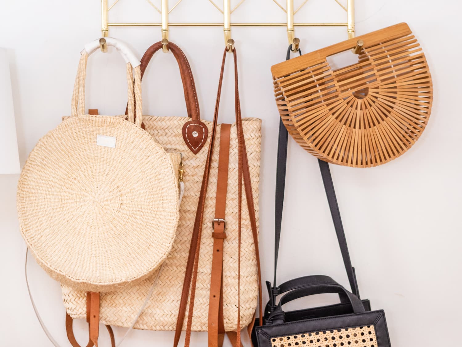 Wicker Basket Bag for Summer | Apartment Therapy